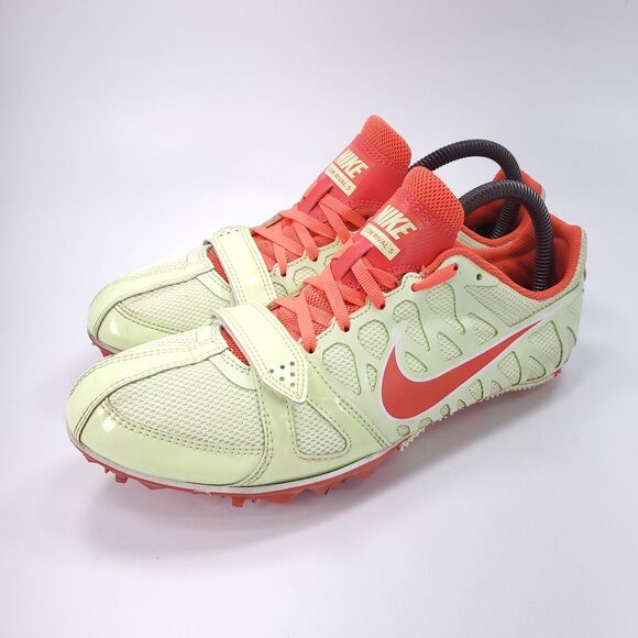 Nike Zoom Rival S Athletic Track And Field Shoe Women Size 9.5 456811-761 Yellow - Picture 1 of 9